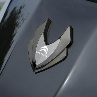 3D Metal Car Body Sticker Emblem Badge Rear Tail Trunk Decal For C1 C2 C4 C5 C3 C4L C8 Berlingo Xsara Car Accessories