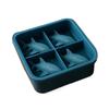 Shark Molds Silicone 3D Funny Ice Mold Cute Maker Mould Shaper Easy Release for Home Water Drinking Refrigerator Drink Kitchen