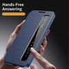 Compatible For Samsung Galaxy S25 FE Case Smart View Window Leather Phone Cover