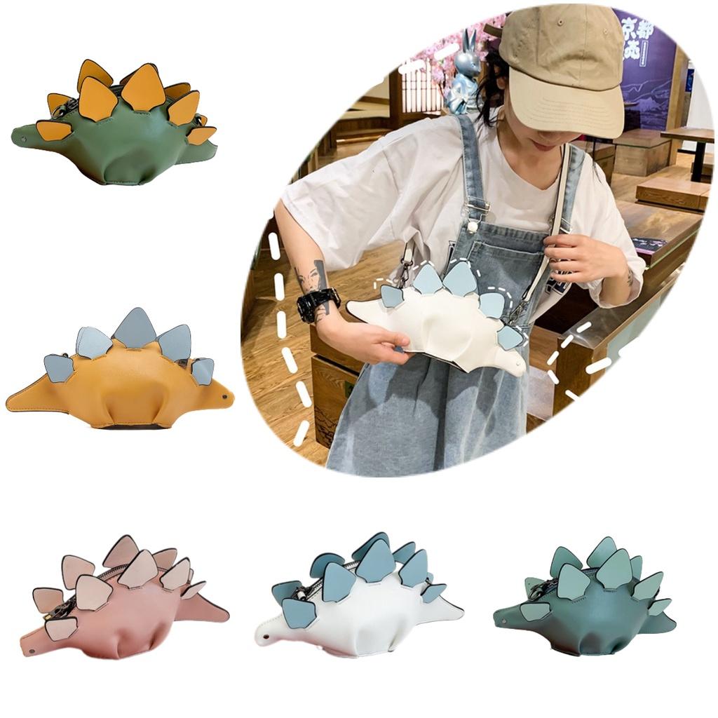 Cute And Colorful Dinosaur Cartoon Crossbody Bag For Women Fashionable And Trendy