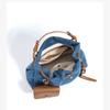 JIAERDI High Street Denim Bucket Bag Purse Women Retro Handle Luxury Design Casual Crossbody Bags Female Retro Messenger Bag Y2k