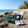 1pc NARUTO Beach Towel, Beach and Seaside Swimming Pool Equipment, Fashion Pattern, Rectangular, Travel Essentials