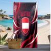 Prosop de Plajă cu Imprimeu Fotbalistic Austria Uscare Rapidă Super Absorbant Moale Prosop de Baie pentru Înot Plajă Călătorie Suvenir Cadou
