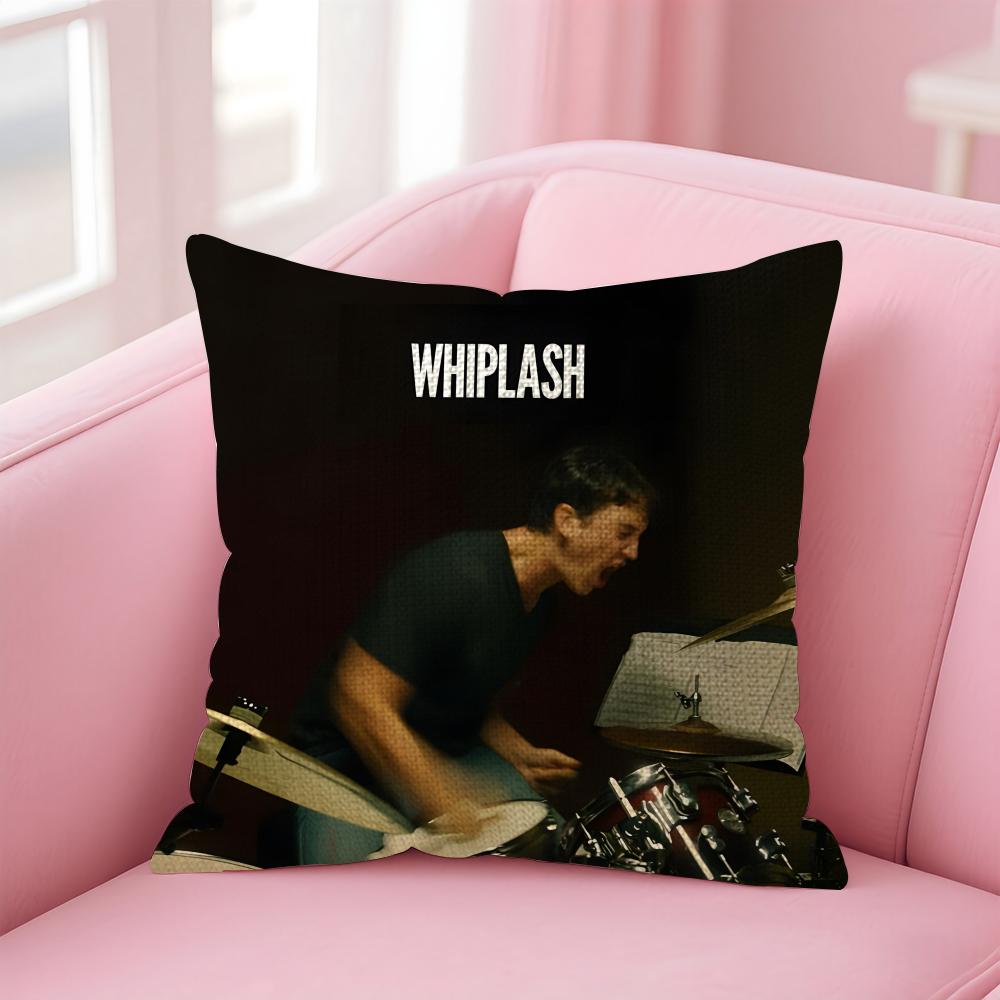 

WWhiplash Movie Cushion Cover Natural Linen Pillow Case DoubleSided Print Decorative Sofa Pillowcase Home Decor Gift 30x30cm