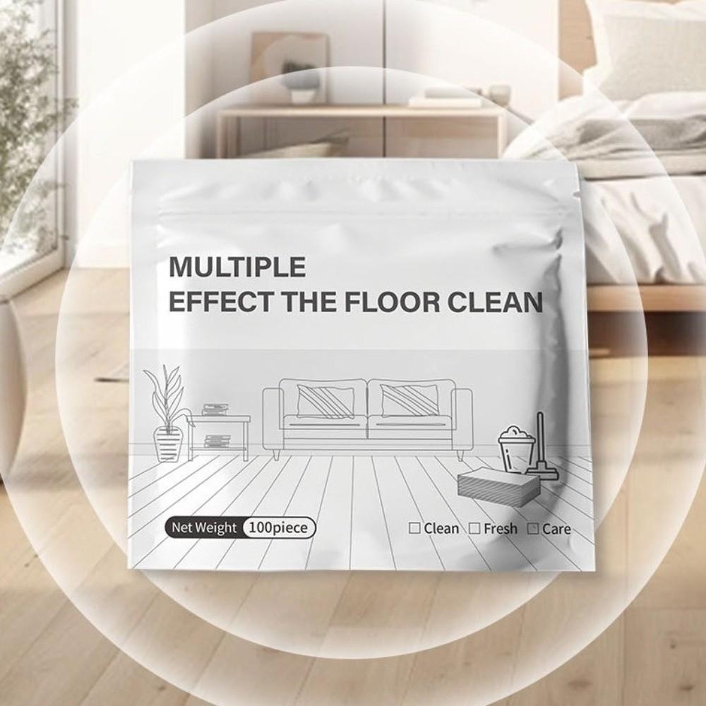 30/60/100pcs Multi-Effect Floor Cleaning Tablets Brightening Household Floor Detergent