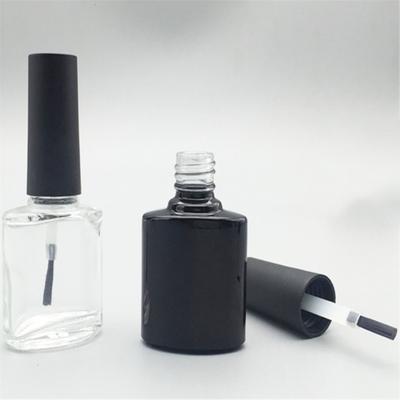 10ml Portable Nail Polish Varnish Empty Bottle Make-up Container with Brush