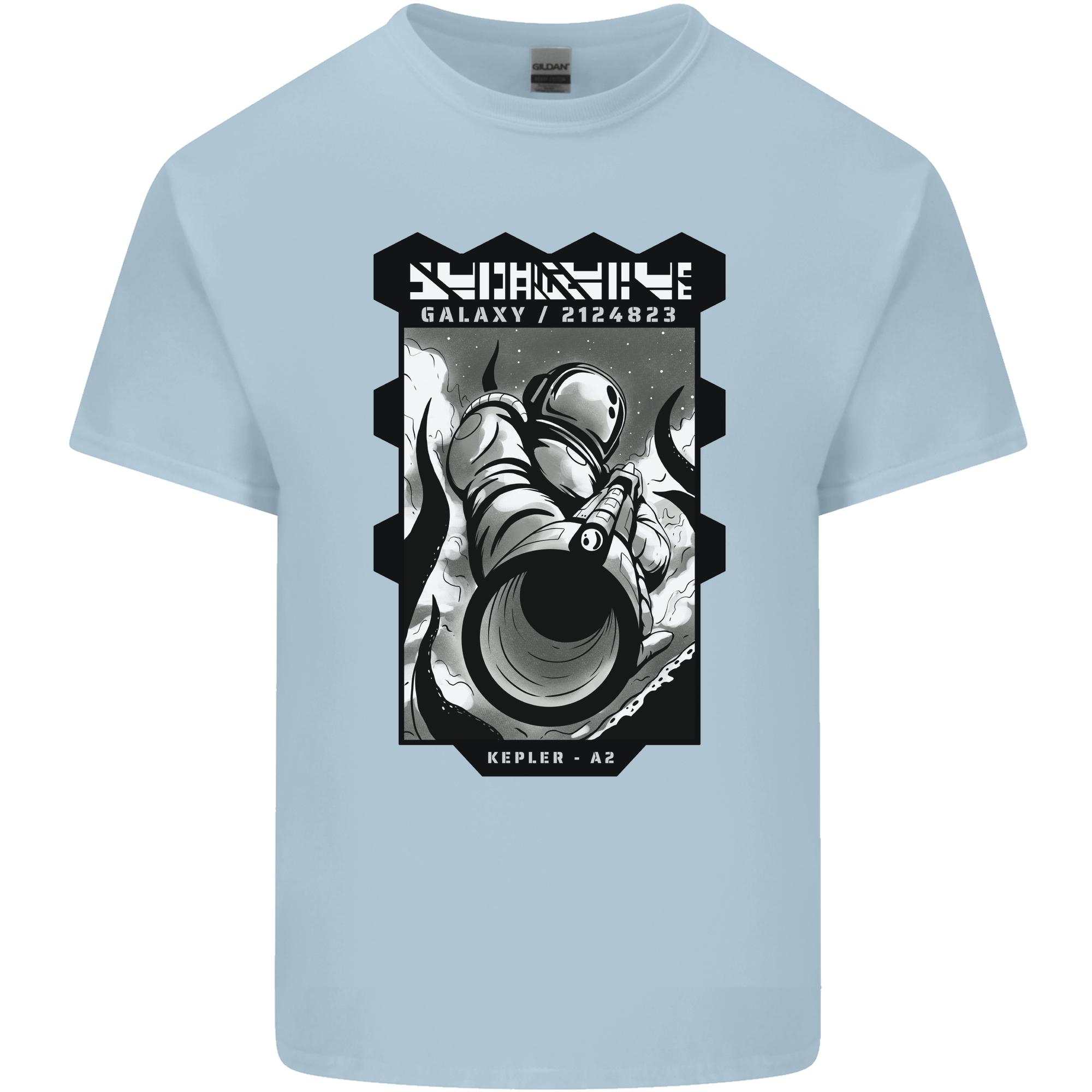 Anime Astronaut SpaceUnisex Alien Unisexs Light Cotton TShirt S