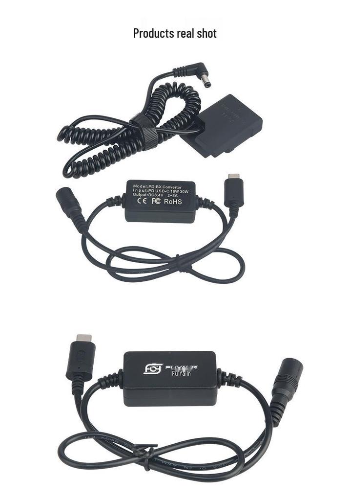 EP5A USB-C Adapter for Nikon D5100-D5500, P7800, EN-EL14 Battery