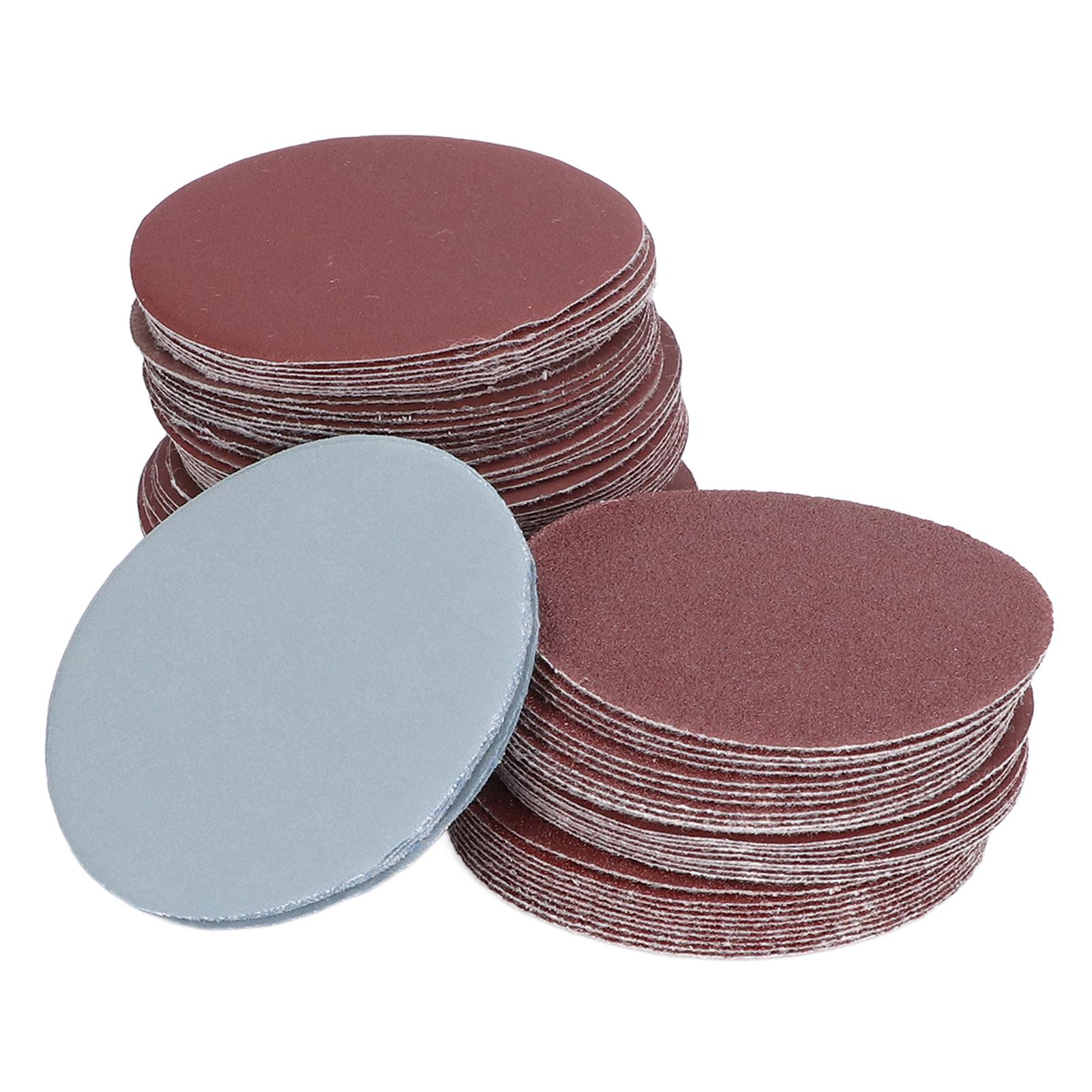 

100 шт. круглых шлифовальных дисков из оксида алюминия для зачистки 3 дюйма 803000 зернистость