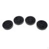 Pads Universal Rubber (4 Pieces Per Pack, 120mm Black)