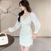 Dress New Female Pure Desire Slim White Sexy Skirt Small Man Thin Spring French High Sense