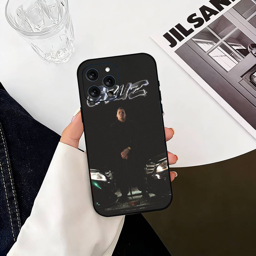 S-StrasseN-B-bande 187 Music Phone Case For iPhone 17,16,15,14,13,12,11 Plus,Pro Max,XS,Soft Silicone Black Cover