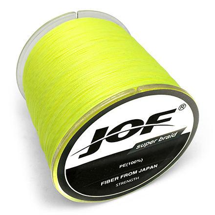 JOF Fishing Line Multicolor PE for Sea and Saltwater Fishing Lures 8 Strandd Braided PE 300M Zhejiang Customizable Fishing Ropes