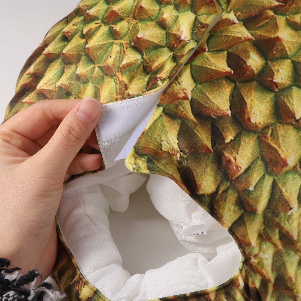 Funny Durian Headgear Soft Cartoon Plush Hat Cute Simulation Durian Hat Cosplay Costume