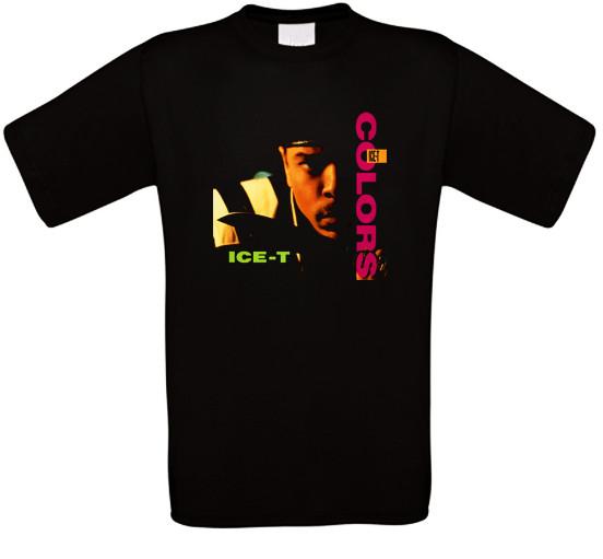 Ice-T Colors Rap Hip Hop T-Shirt All Sizes XL