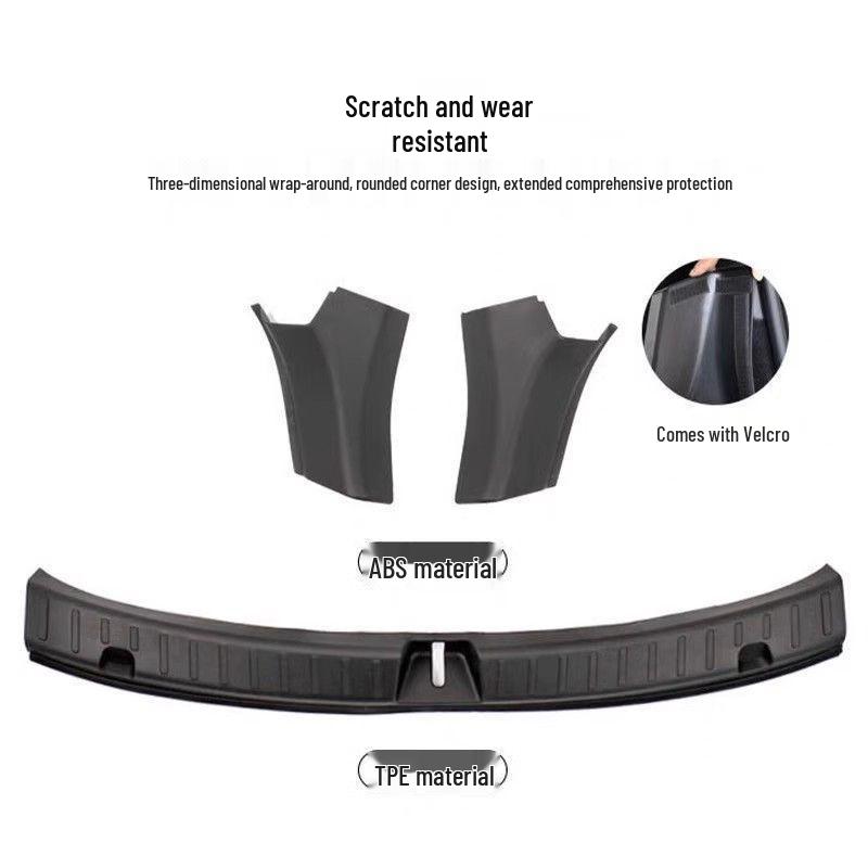 Tesla Model 3/Y Trunk Protector and Door Sill Trim Set