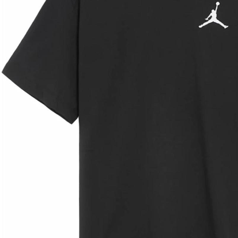 Jordan Jumpman EMB S/S T-shirt Black Men Streetwear DC7485-010