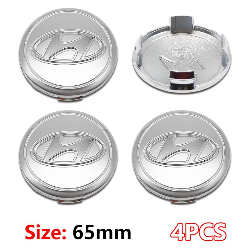 4 ks 56mm 60mm 65mm Středová krytka náboje kola auta Pro Hyundai Accent Elantra Veloster Getz Tucson i20 Krytky ráfku Samolepky Příslušenství