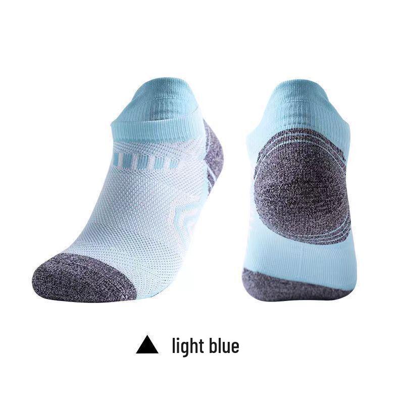 Unisex Colorful Ankle Running Socks - Shock Absorbing, Anti-Abrasion, Four Seasons Fitness Wear