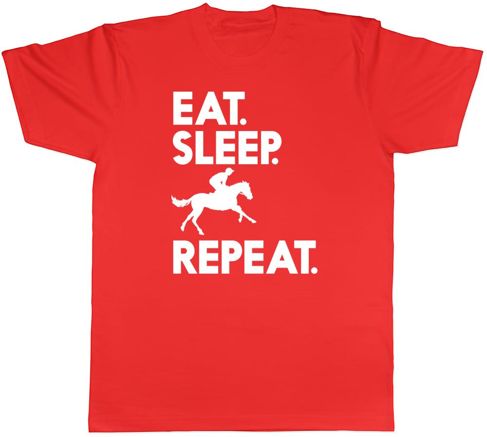 Eat Sleep Ride Repeat Unisexs Unisexs TShirt S