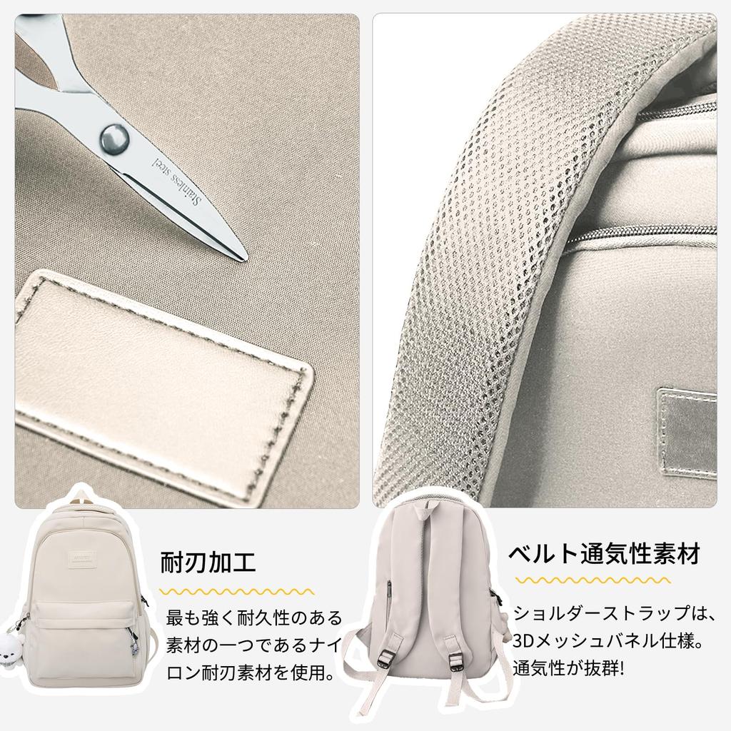 Großer Unisex Schulrucksack [FYMOHIEE], Damenrucksack, Herrenrucksack, Fassungsvermögen, Rucksack, Multifunktional, Wasserdicht, Outdoor, Reise,