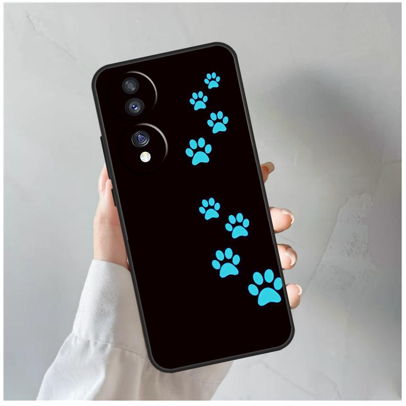 Cat Dog Paws For Honor Magic 8 5 6 7 Pro Case For Honor 200 400 70 90 Lite X8c X8b X9a X9b X9c X9d Win RT