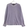 RRL Gray Cotton Thermal Long-sleeved T-shirt Tops M grayUsed