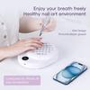 Rechargeable Nail Drill Dust Collector Strong Suction Force Quiet Technology For Nail Artists And DIY Enthusiasts