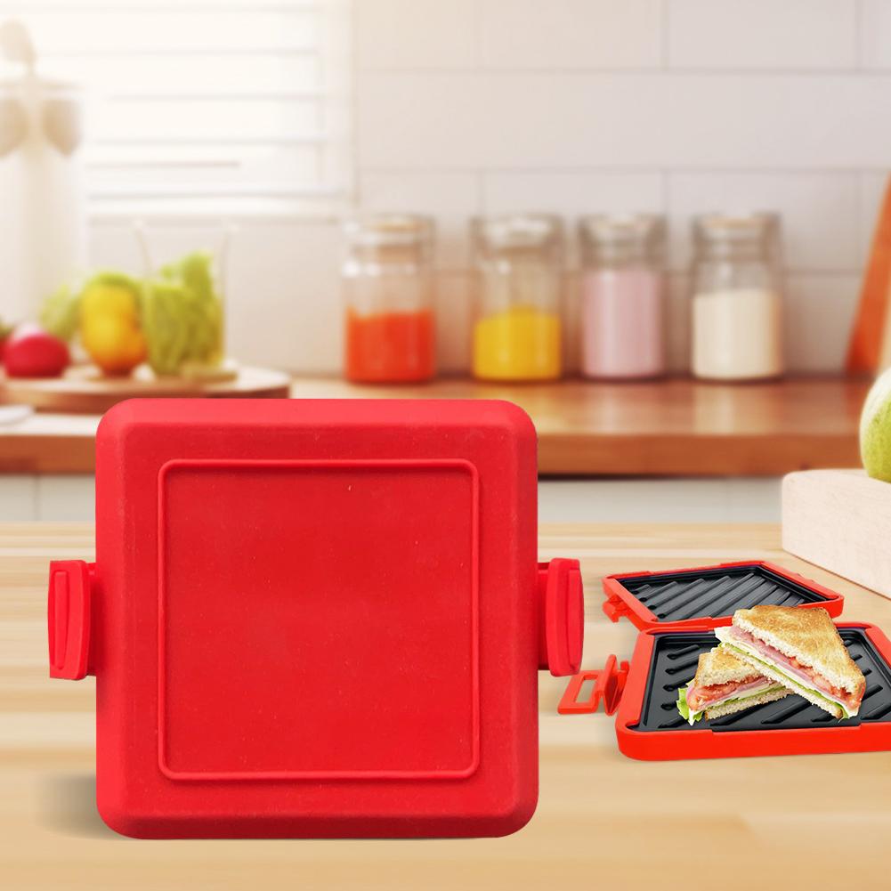 Microwave Toastie Maker No Electricity Microwave Sandwich Maker Time Saving Microwave Oven Breakfast Machine for Fast Breakfast
