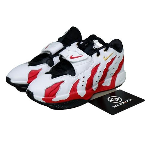 

Nike Lebron 21 Prime 96 White Red HV1222-100 Men s Size EU 41 червоний