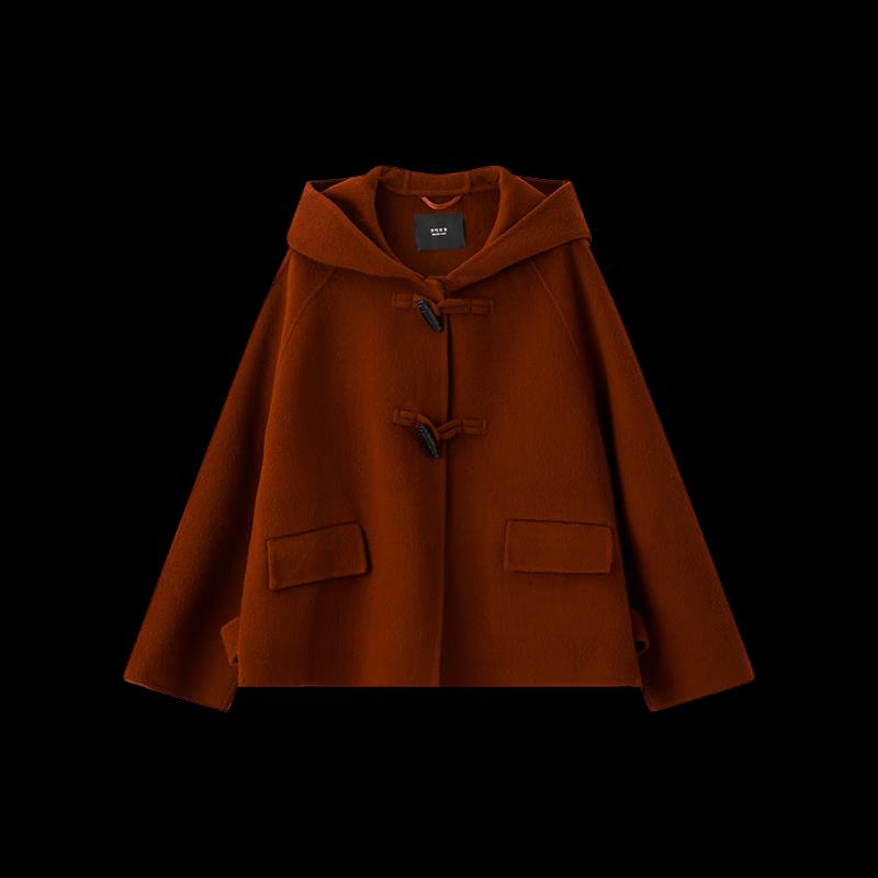 Women's Urban Wanderer Hooded Wool Coat