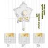 Flowers Shape Bird Foraging Toy Plastic Parrot Toy Creative Bird Interactive Toy  Foraging Activity