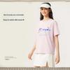Li-Ning Versatile Comfortable Soft Loose Short Sleeve T-Shirt Women tops Light-Pink AHSW852-2