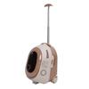 Cat Backpack Carrier Soft Lighting Ventilation System Half Perspective Window Pet Travel Carrier