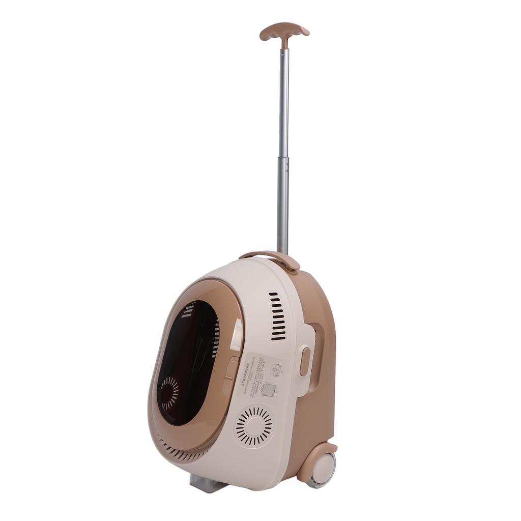 Cat Backpack Carrier Soft Lighting Ventilation System Half Perspective Window Pet Travel Carrier
