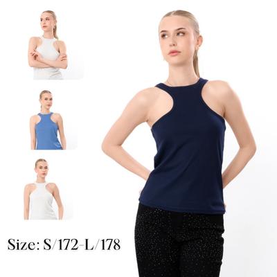 Women’s Basic Ribbed Tank – Comfortable Fit & Versatile Style Any Season 3433-092 HC