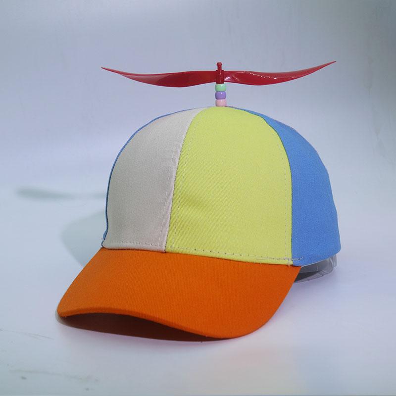 Funny Snapback Hat Helicopter Propeller Adventure Dad Hat Rainbow Bamboo Dragonfly Baseball Cap For Adult Kids Boys Girls