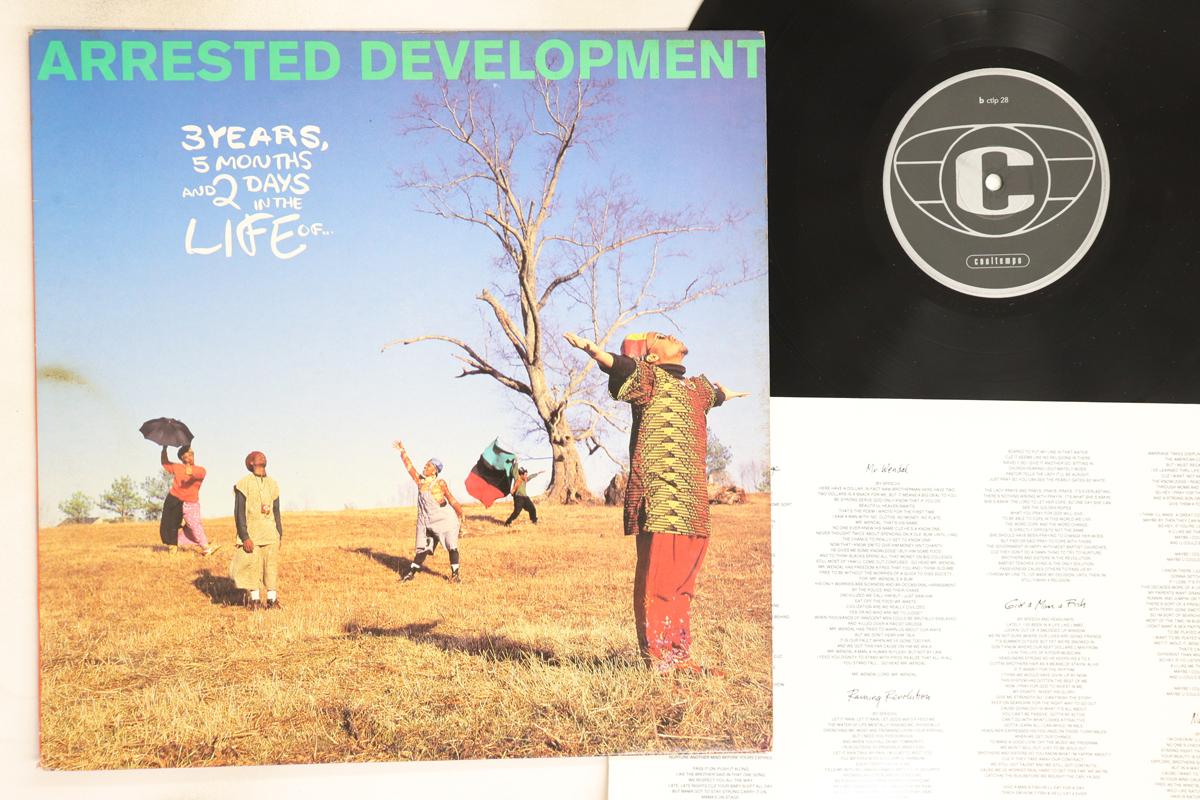 

LP Record ARRESTED DEVELOPMENT - 3 Years, 5 Months & 2 Days In The L CTLP28 COOLTEMPO 1992 UK Rap & Hip-Hop/R&B Used