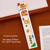 Magnetic Cartoon Cat Ruler Bookmark - Cute & High-Value Stationery Gift for Students