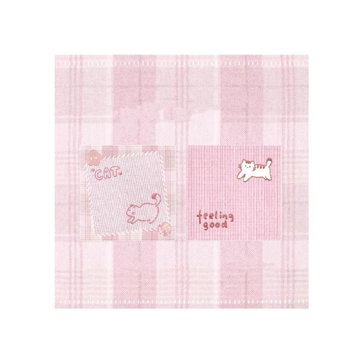Scrapbooking Decoration Paper 60 Sheets 80x80MM Pocket Notepads for Daily Journaling Note Taking Scrapbooking Crafting