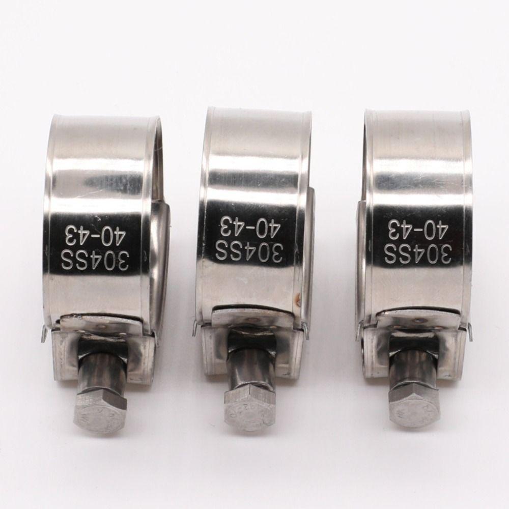 Powerful Tube Clamps T Bolt Exhaust Air Sealing New Pipe Clip