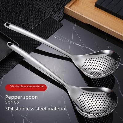 304 Stainless Steel Kitchen Colander for Peppers, Dumplings, Noodles, and Hot Pot
