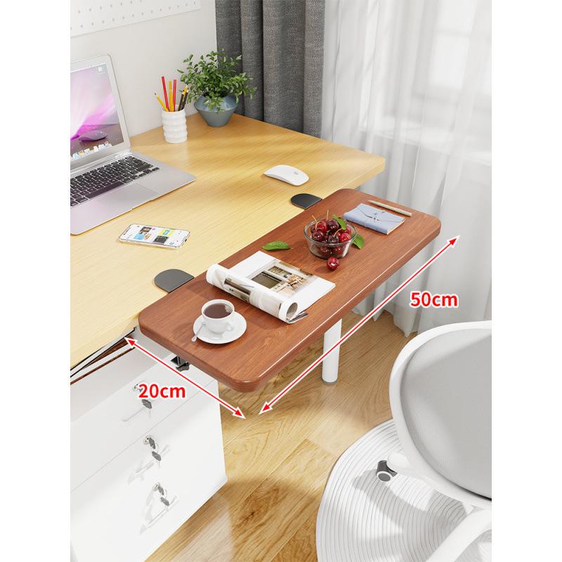 Składana Podpórka pod Nadgarstki do Klawiatury Biurkowej: Wydłużony wspornik krawędzi stołu do stanowiska pracy w akademiku