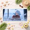 Anime (19) Custom Name Beach Towel Soft Towel Gift for Beach Pool Swimming Vacation