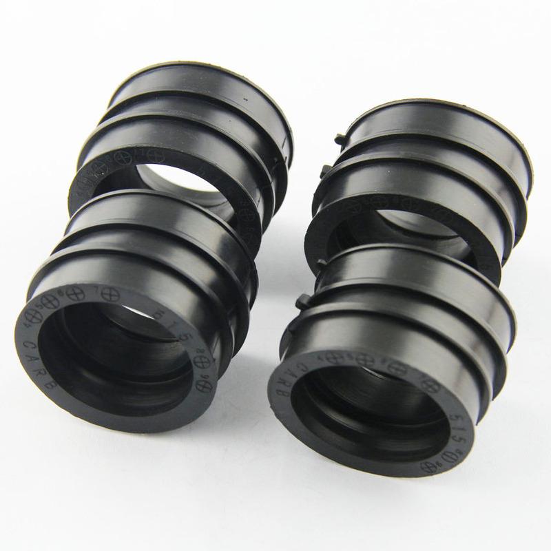 Motorcycle Carburetor Adapter Inlet Intake Pipe Rubber Mat For Kawasaki ZX600 NINJA 600 GPX600R GPZ600R ZX500 GPX500R 16065-1129