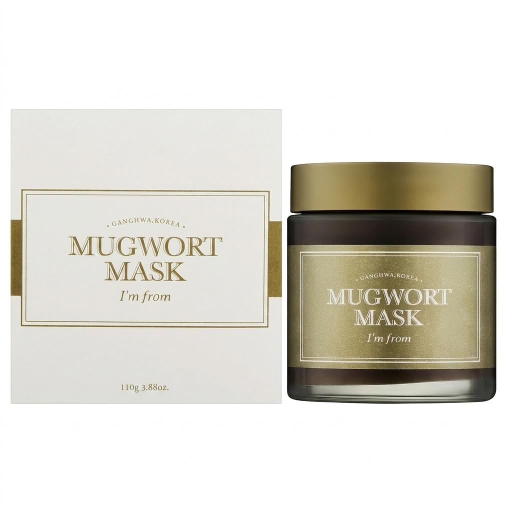 

I M FROM Mugwort Mask, зволоження, живлення, корейська косметика, Kbeauty, зразок