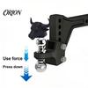 Tapa de Enganche de Remolque Resistente, Tapa Antipolvo con Forma de Cabeza de Toro y Caballo, Tapa Protectora de Ajuste Universal, Tapa Fácil de Instalar Negra Mate para SUV Todoterreno