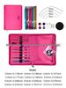 Colored Aluminum Crochet Hooks: European Cross-Stitch & Tunisian Crochet Set (12 Pcs)