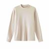 Men's Plus Size Wool Blend Warm Base Layer Top for Autumn and Winter