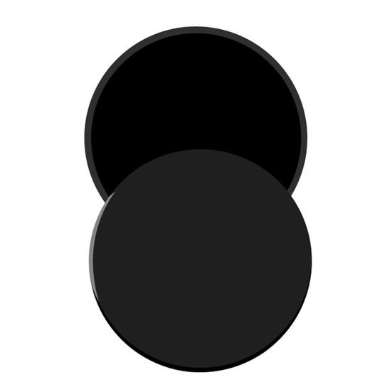 

2 шт. тренажерный зал дома тело основные упражнения тренировки йога фитнес слайдер скользящий диск Pad чёрный